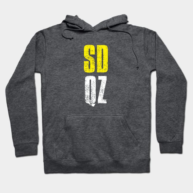 San Diego Quarantine Zone Hoodie by Poptastic